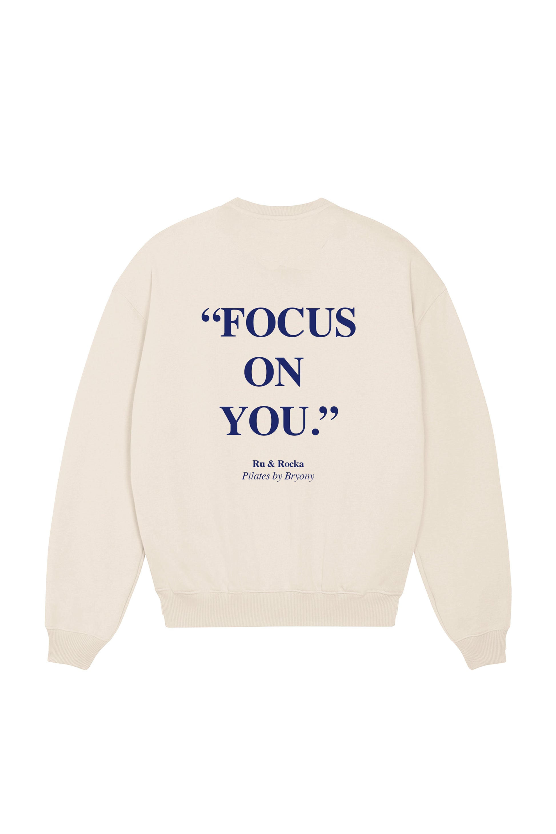 Cream Pilates Club Sweatshirt