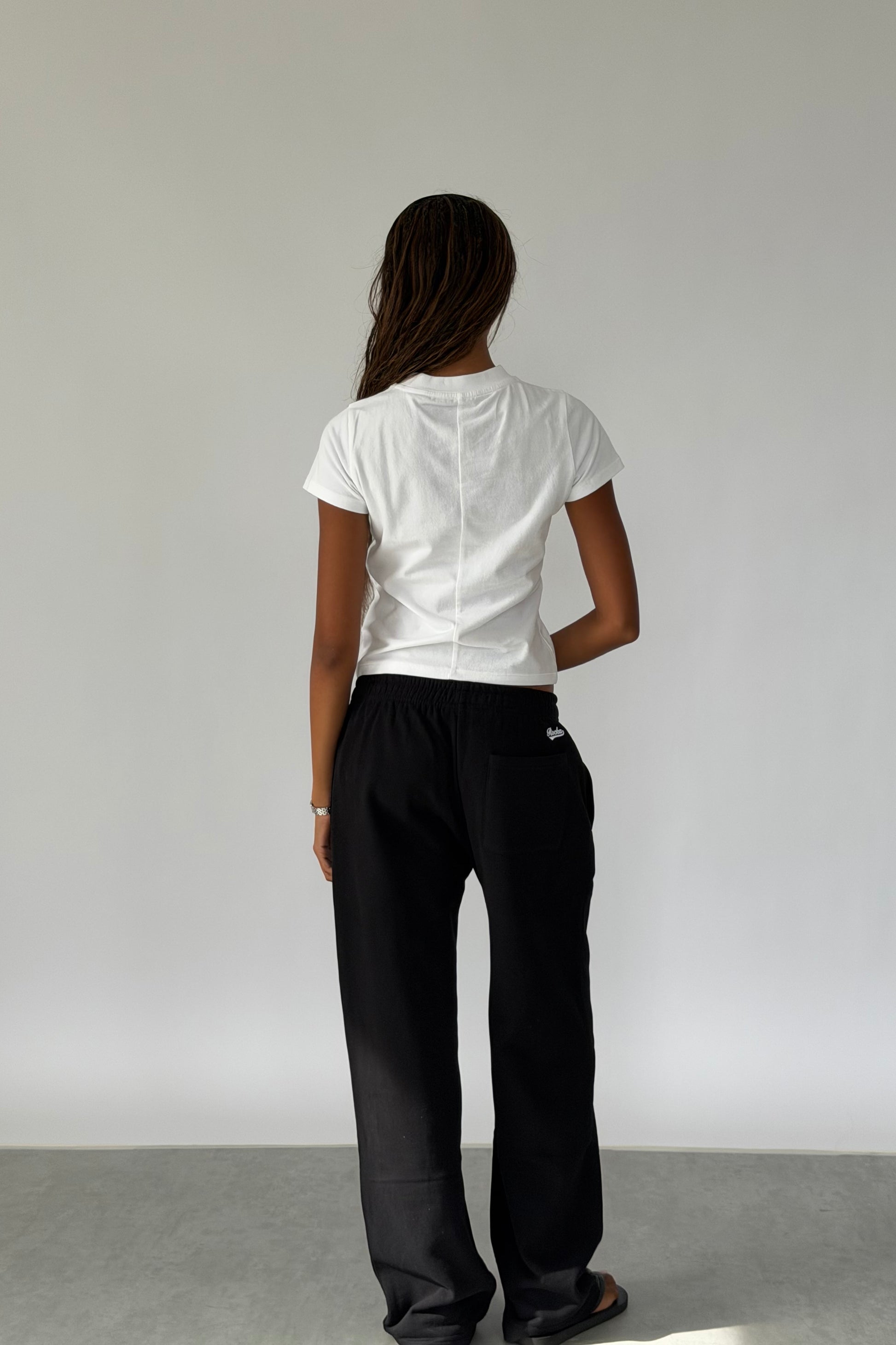 White Super Soft Fitted Baby Tee