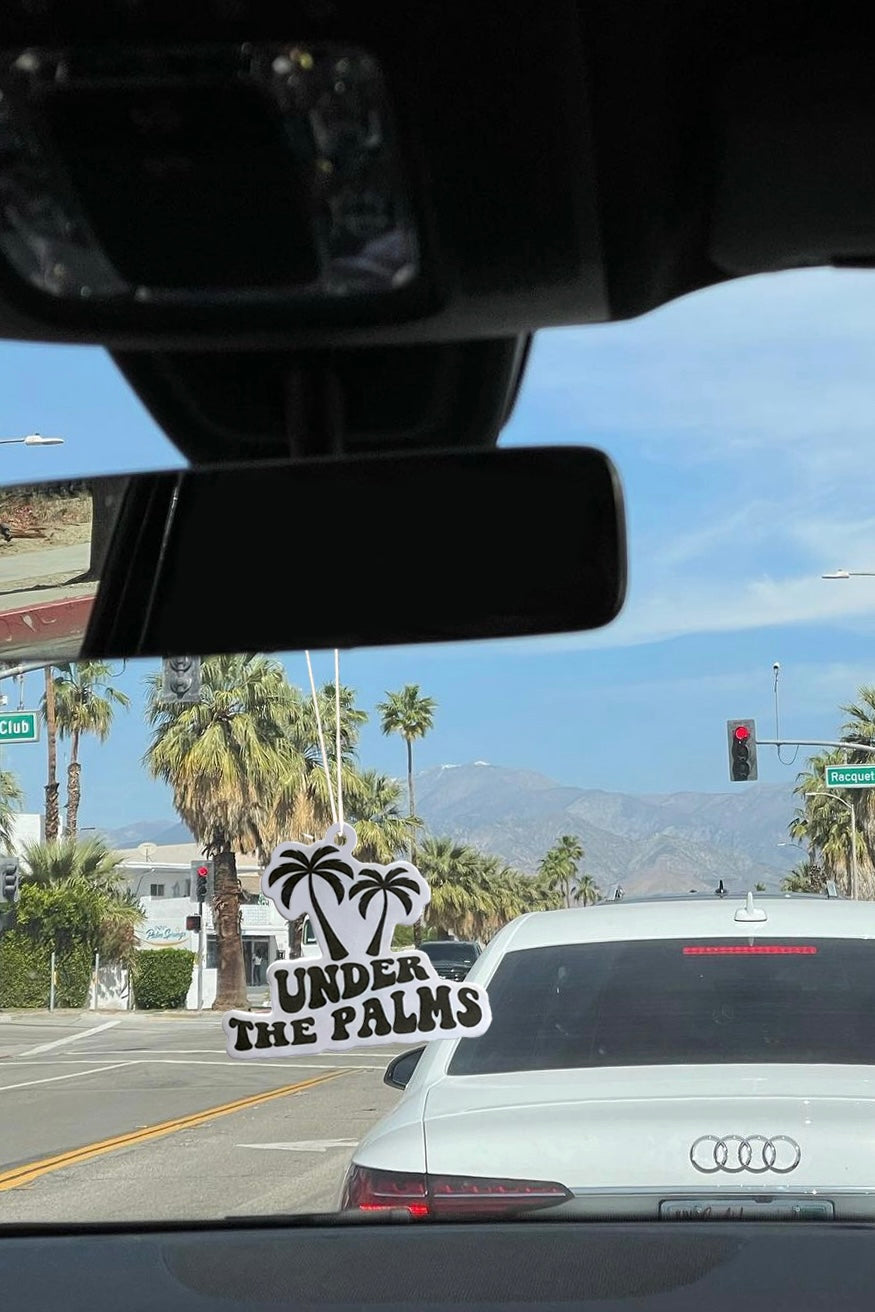 Under The Palms Car Air Freshener