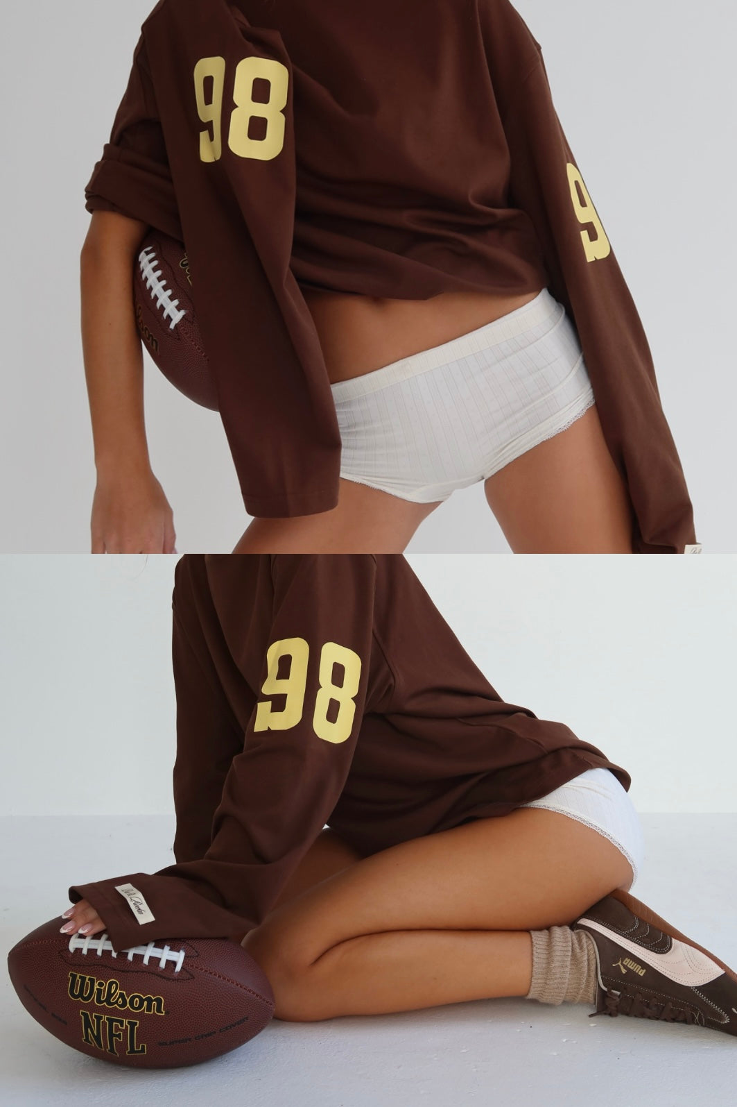 ‘98 Brown Football Top