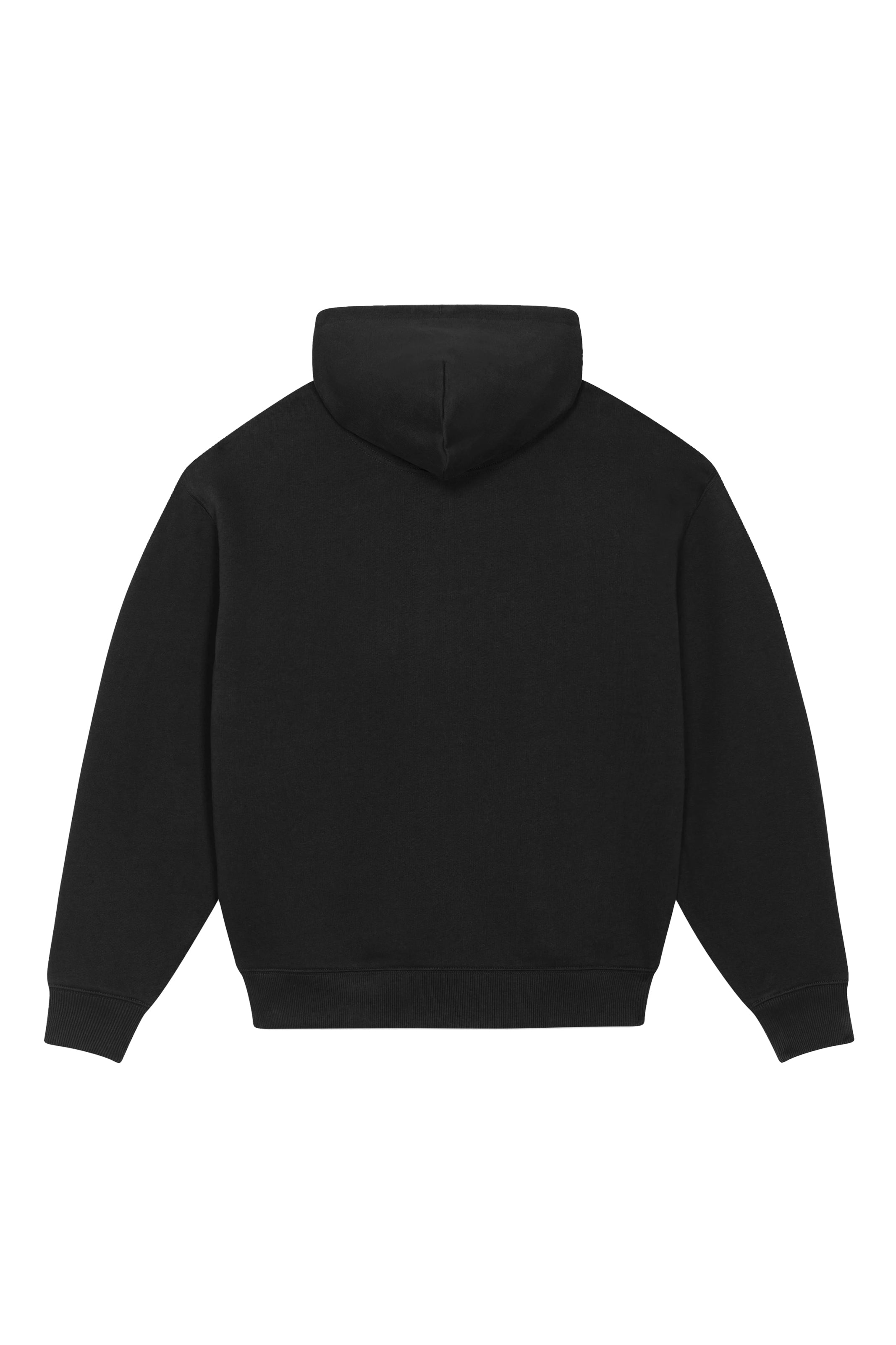 funnel neck fleece lined varsity hooded pullover
