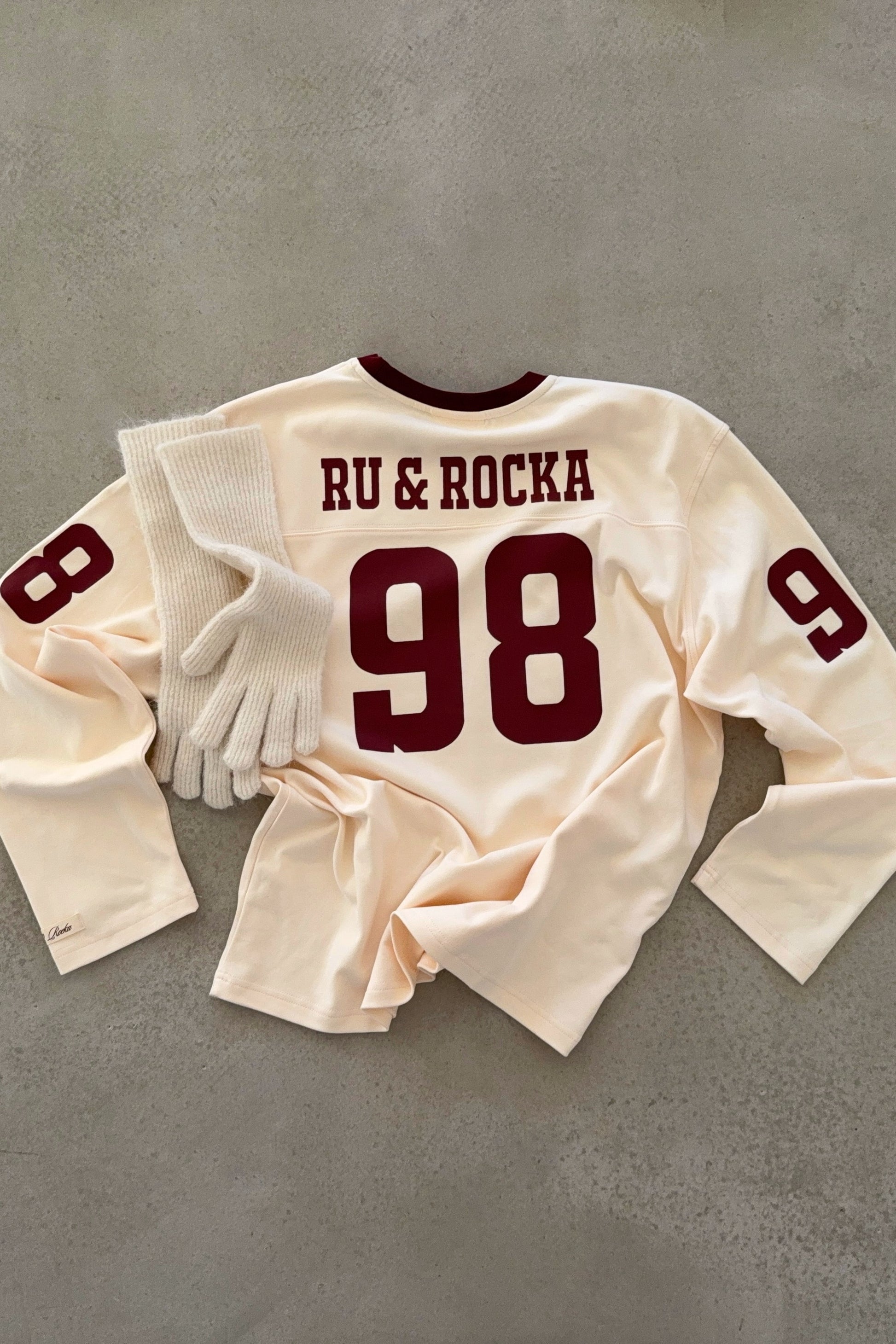 ‘98 Cream Football Top