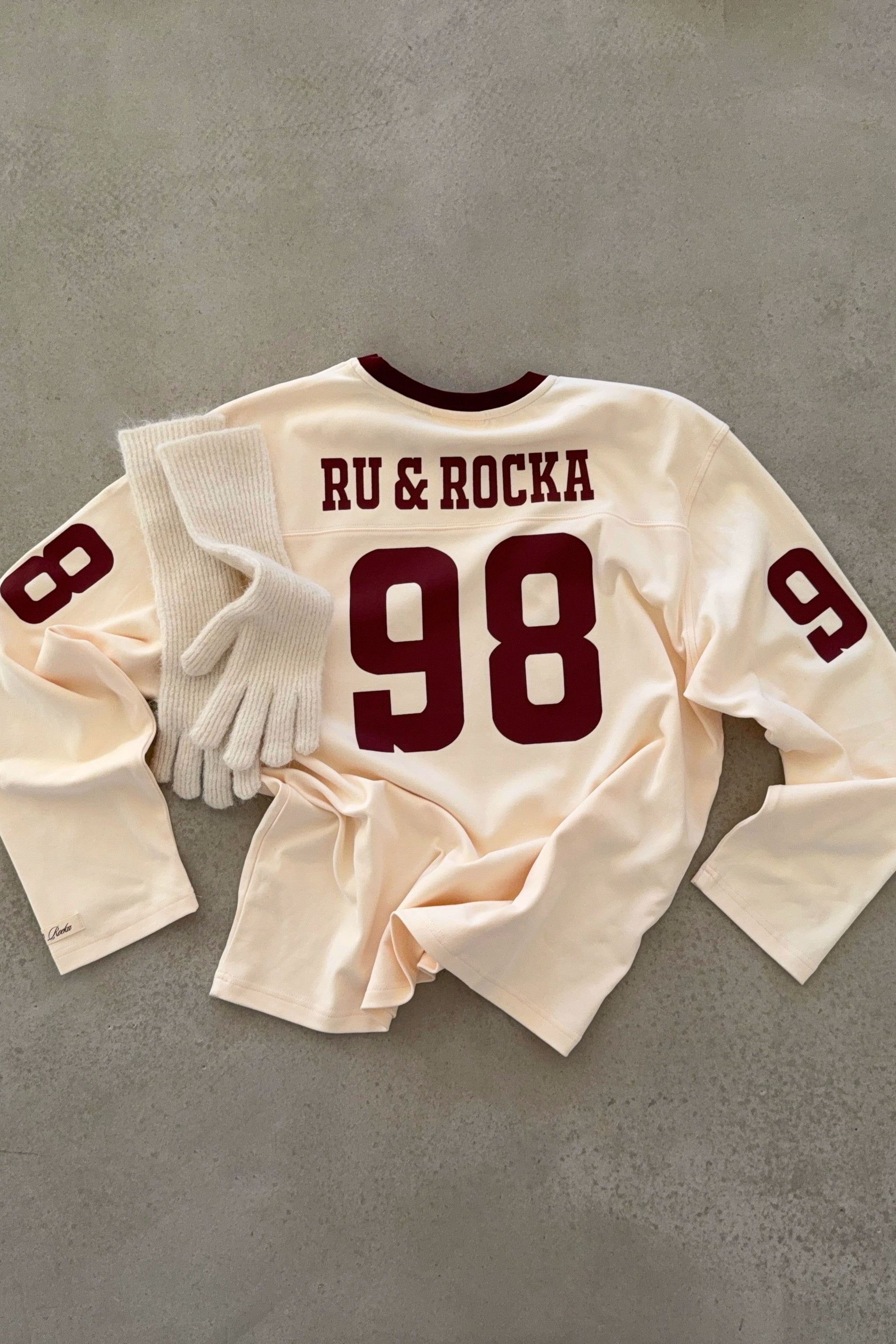 ‘98 Cream Football Tee