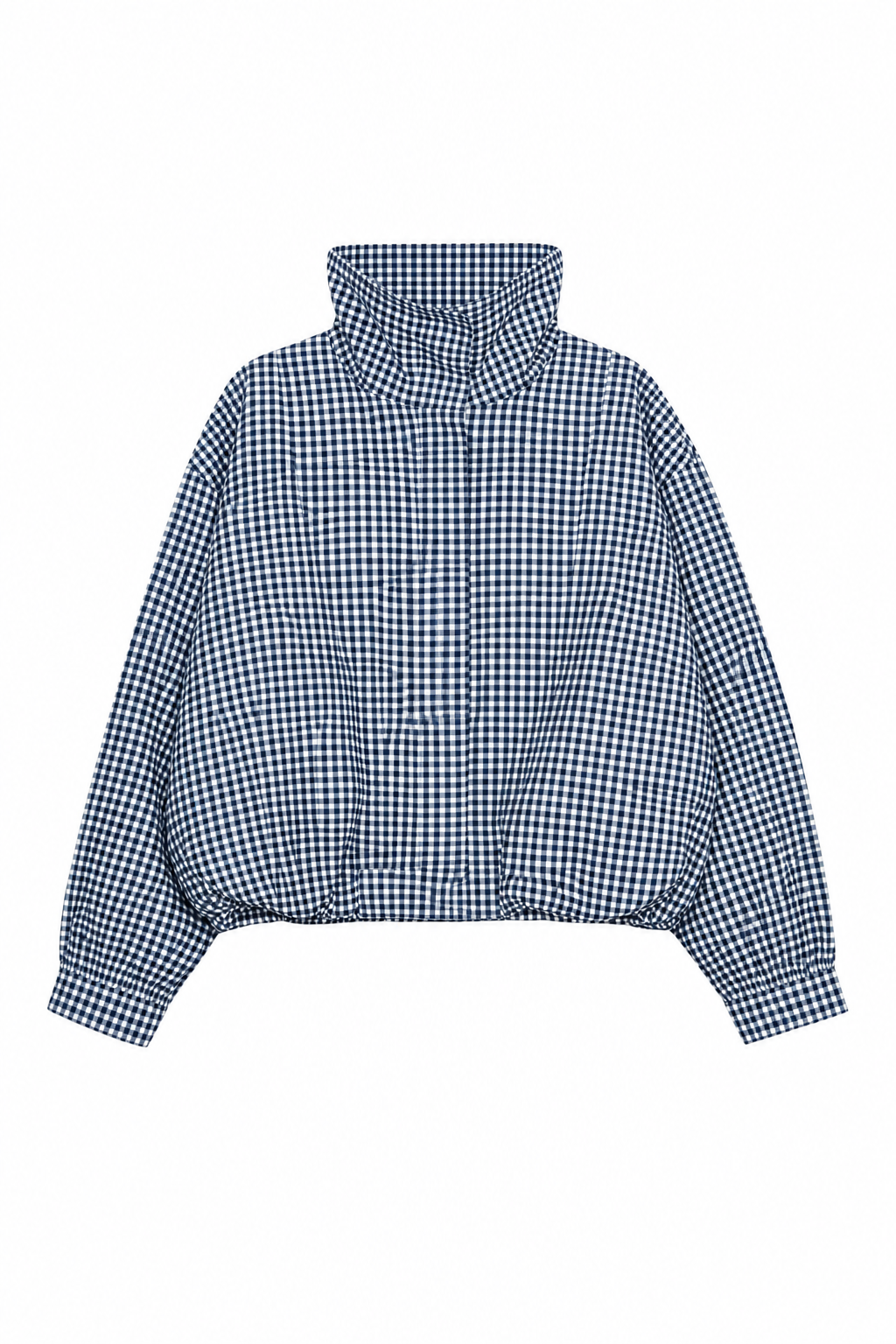 Gaia Blue Gingham Jacket