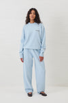 Baby Blue Knit Joggers