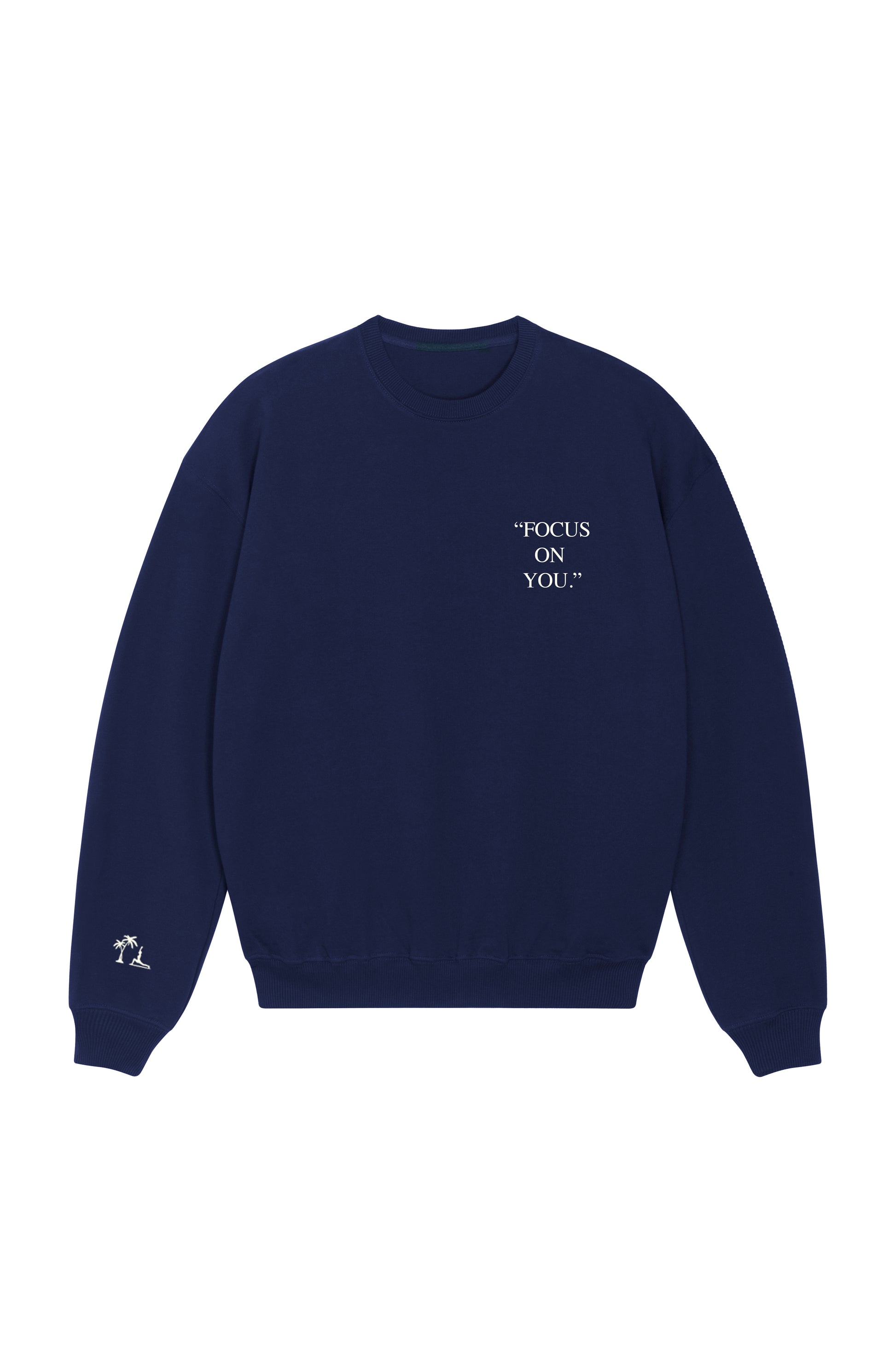 Navy Pilates Club Sweatshirt