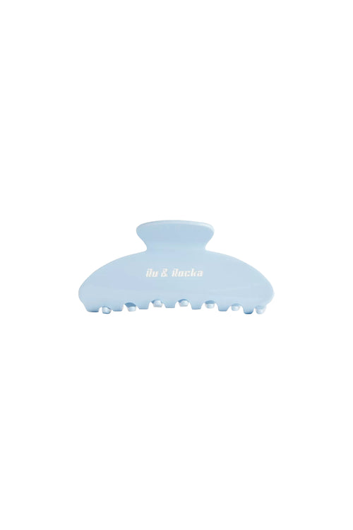 baby blue claw clip