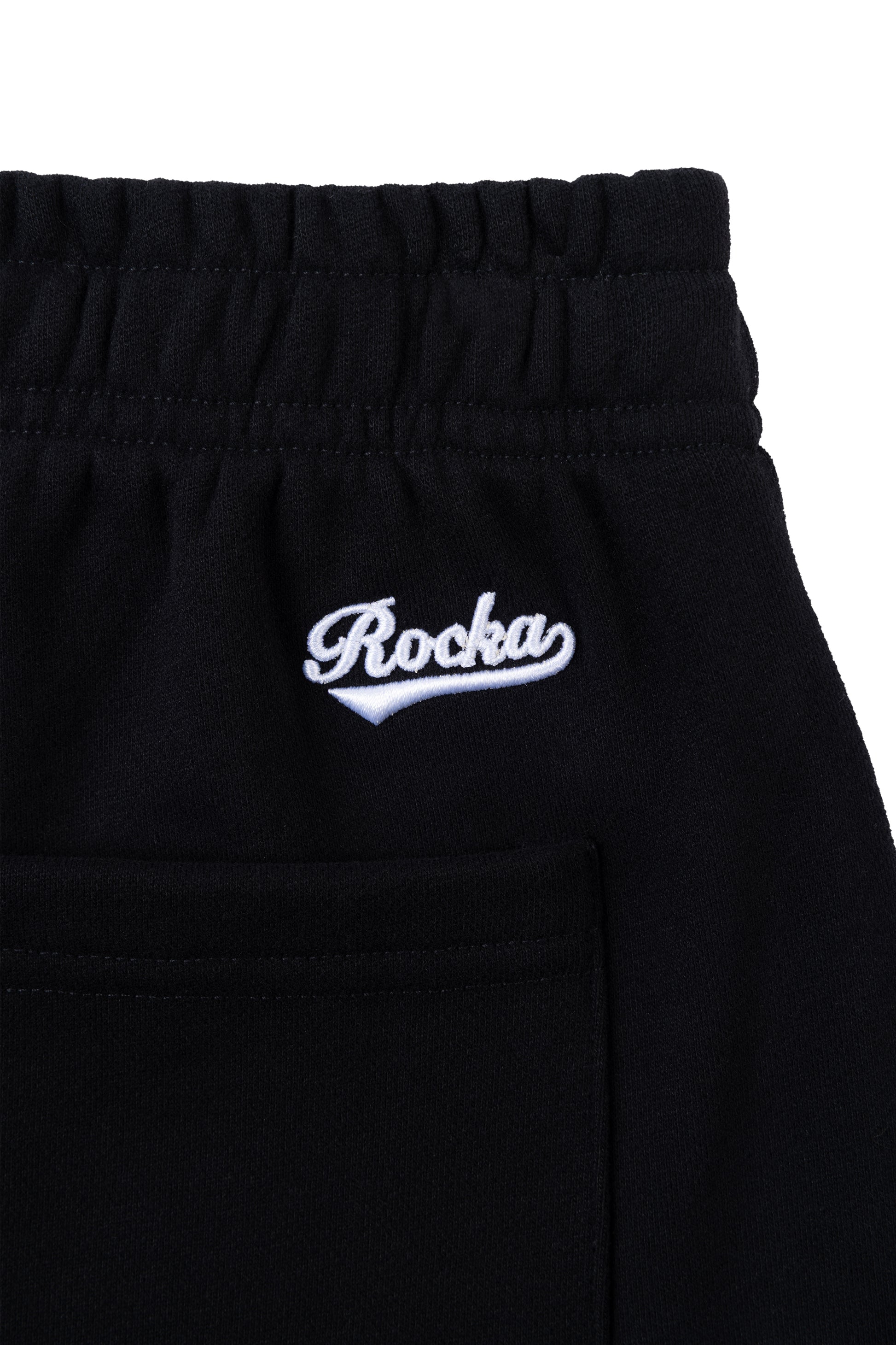 Black Travel Straight Leg Joggers
