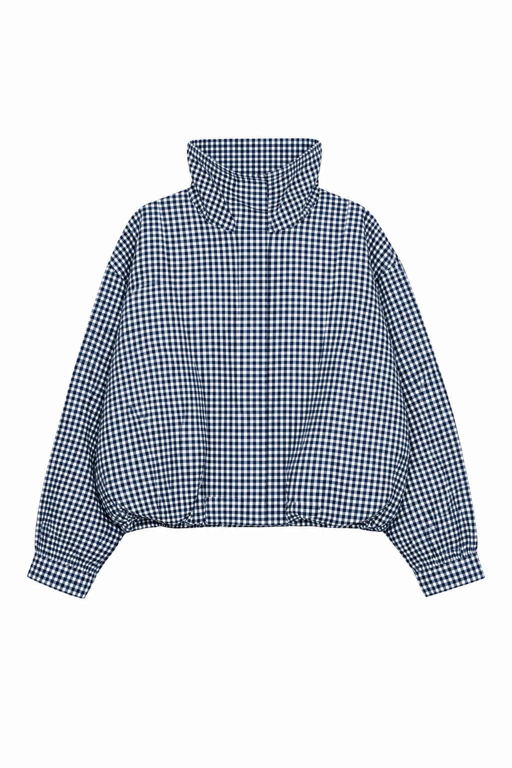 Gaia Blue Gingham Jacket