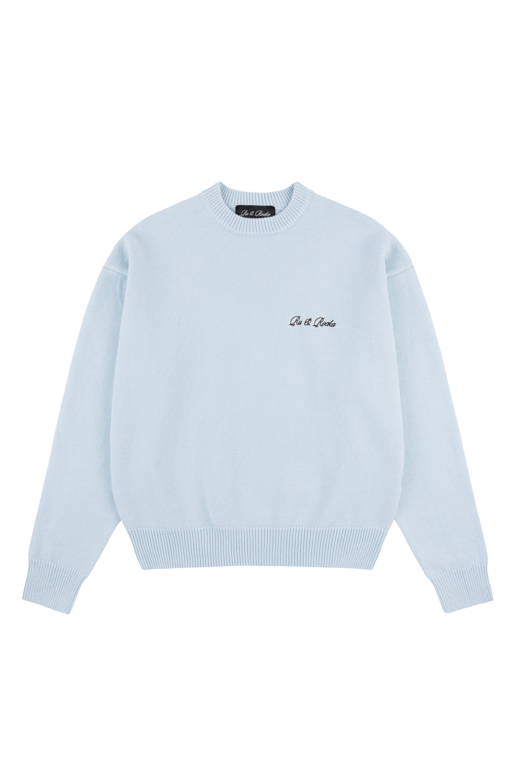 Baby Blue Knit Sweater