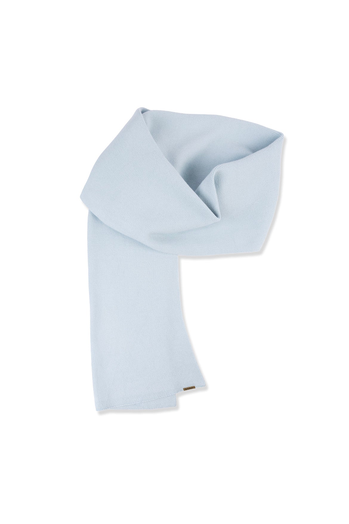 Baby Blue Knit Scarf