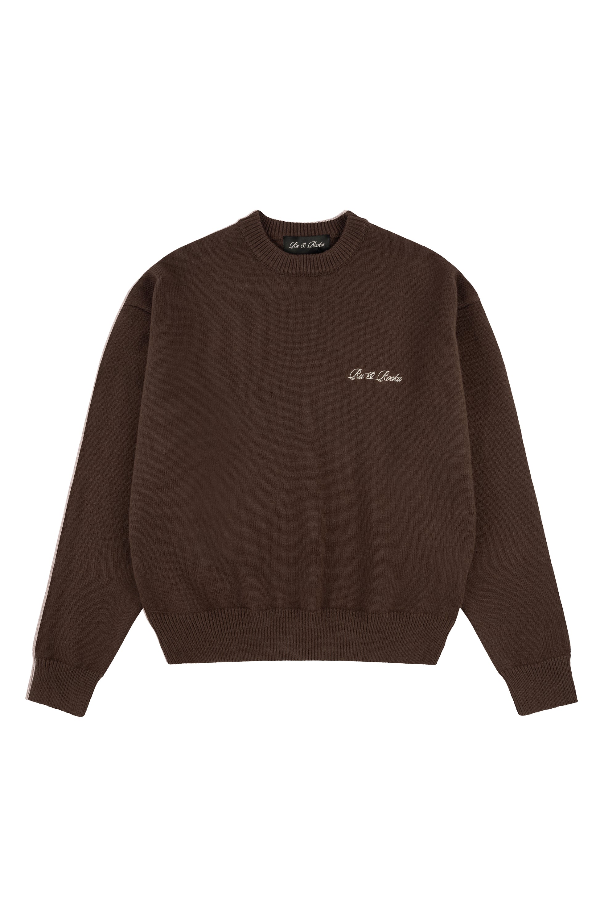 Brown Knit Sweater