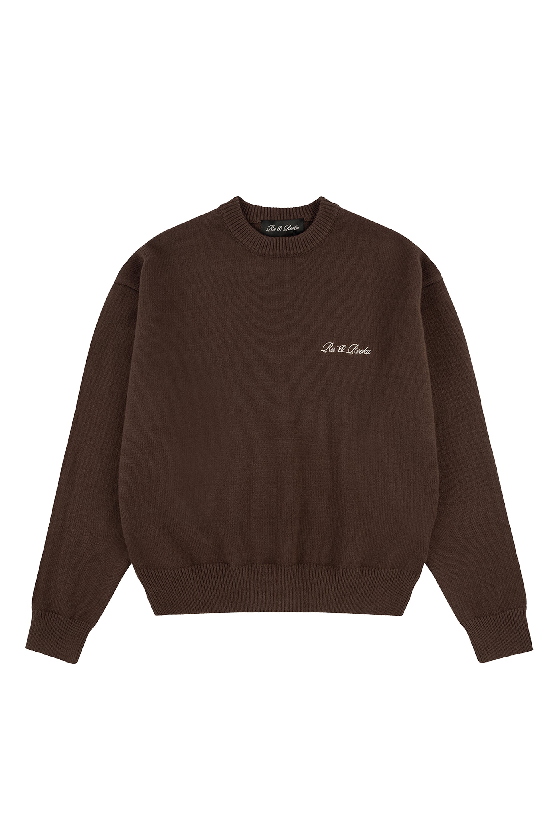 Brown Knit Sweater