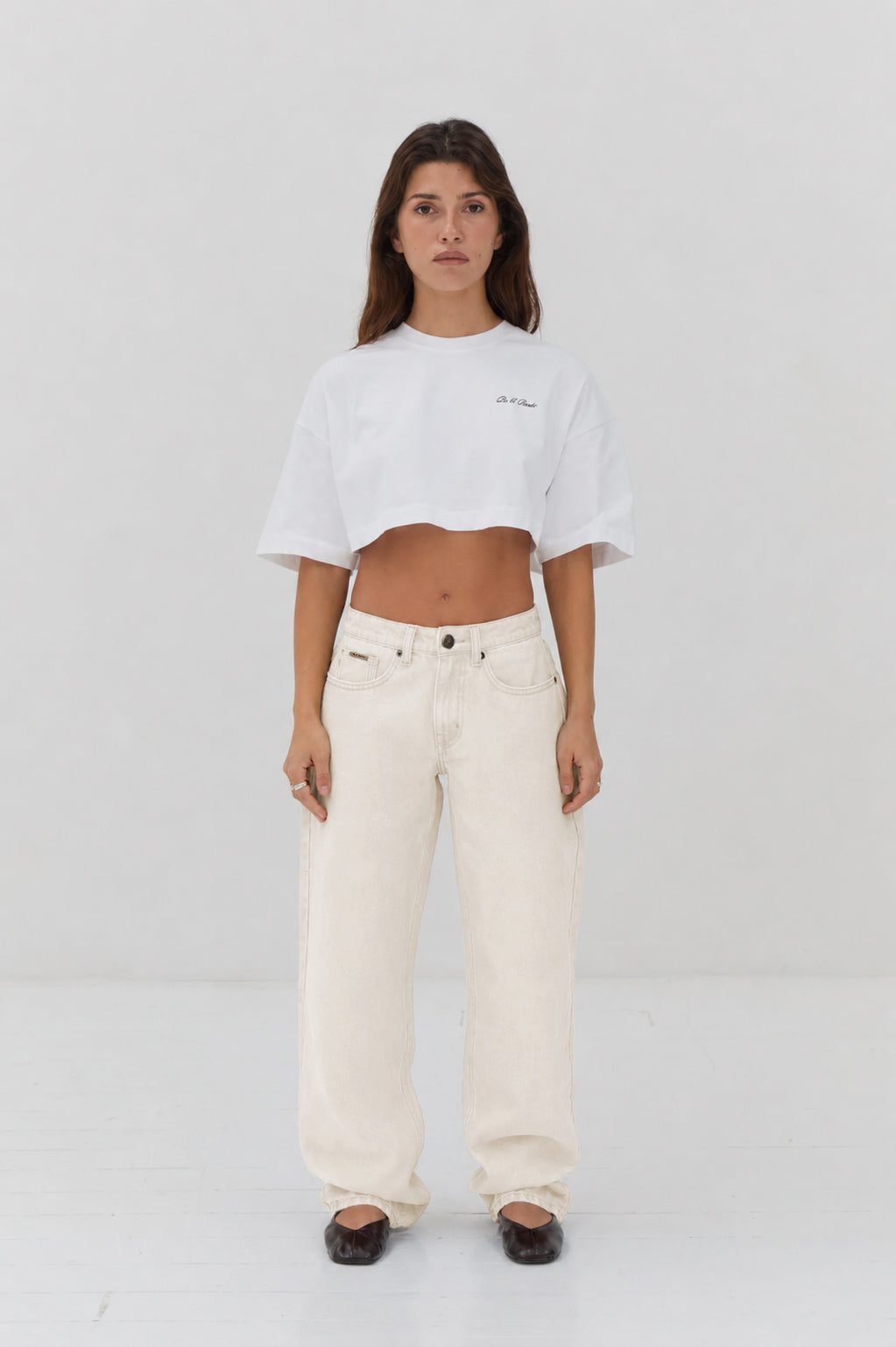 Ru Vintage Fit Jean Cream Wash