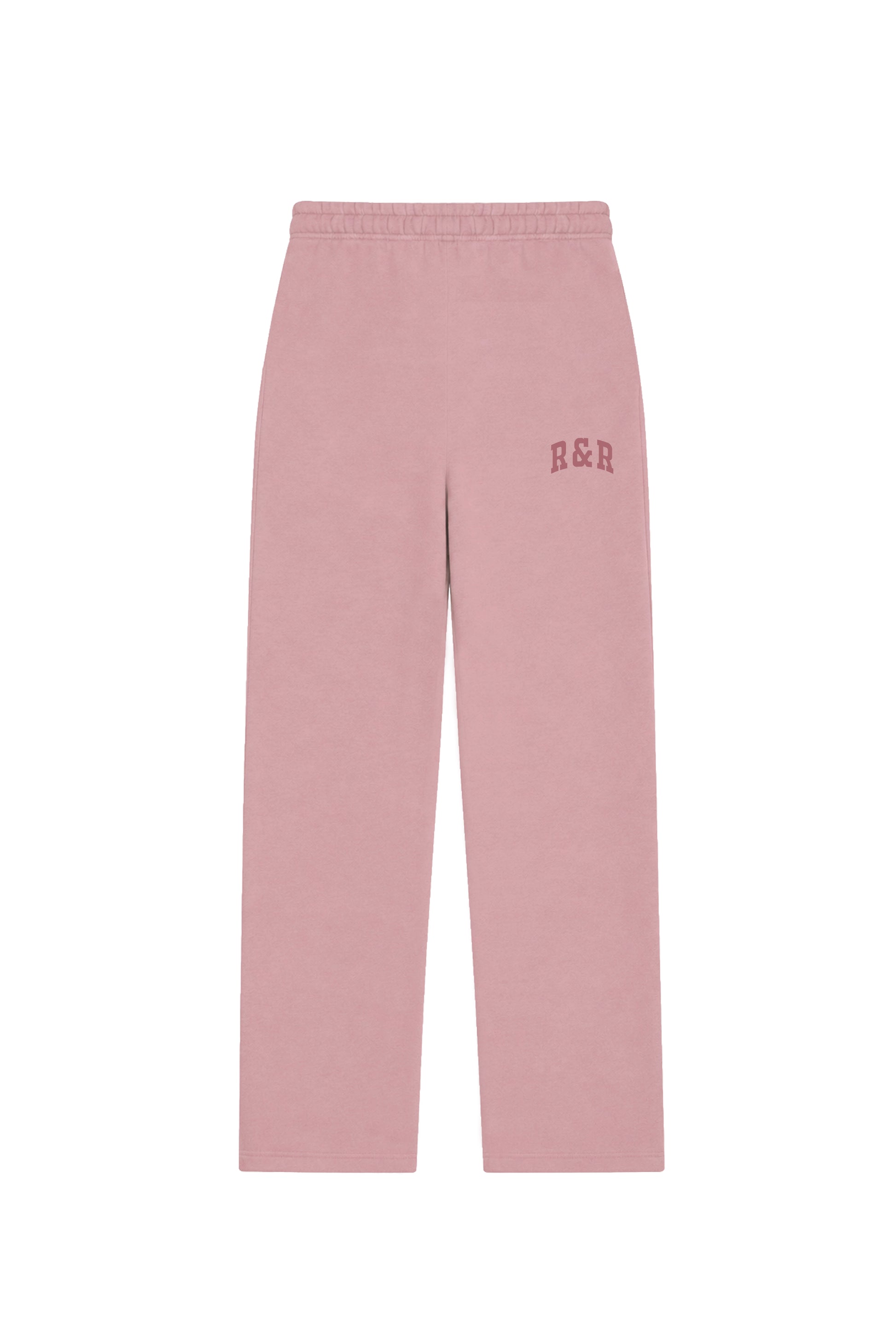 Dusk Pink Varsity Joggers
