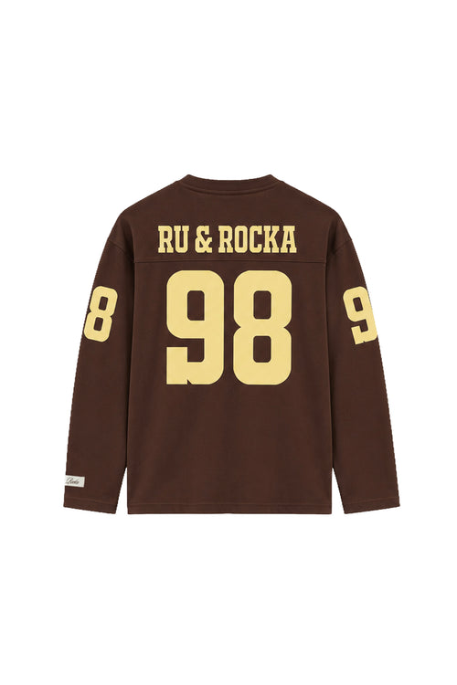 '98 brown football tee