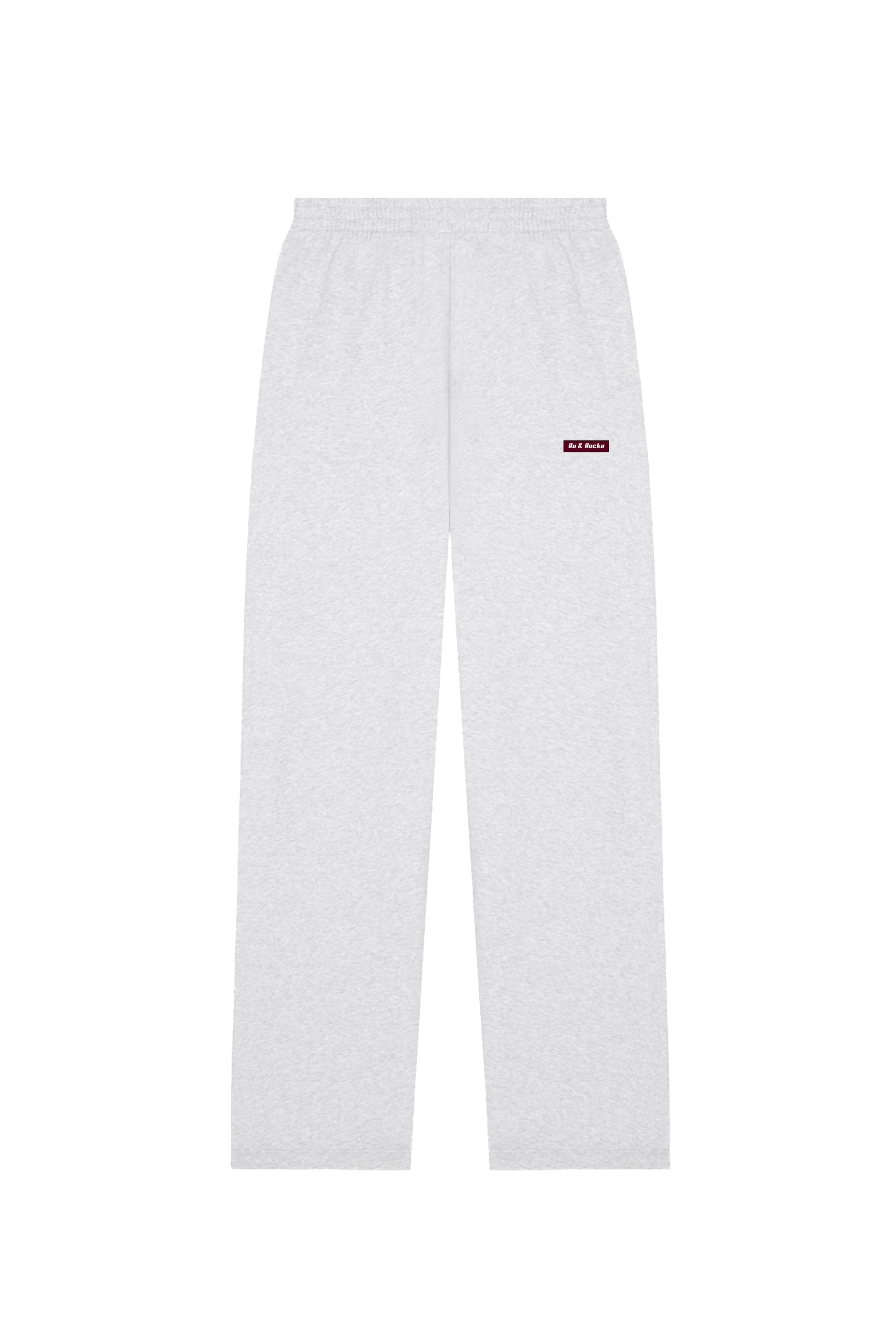 Grey Core Straight Leg Joggers