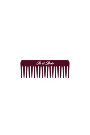 Burgundy Mini Travel Comb