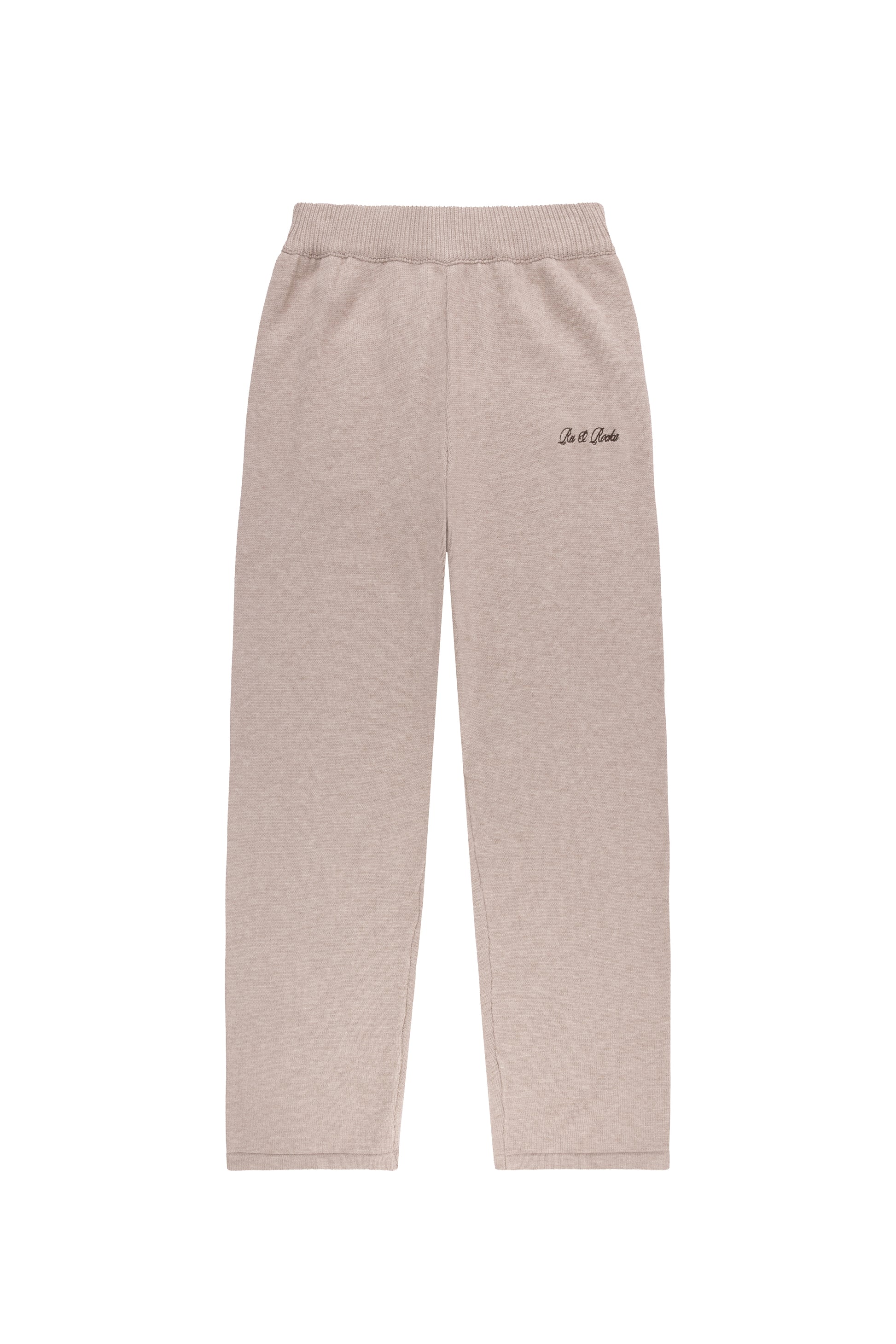 Oatmeal Knit Joggers