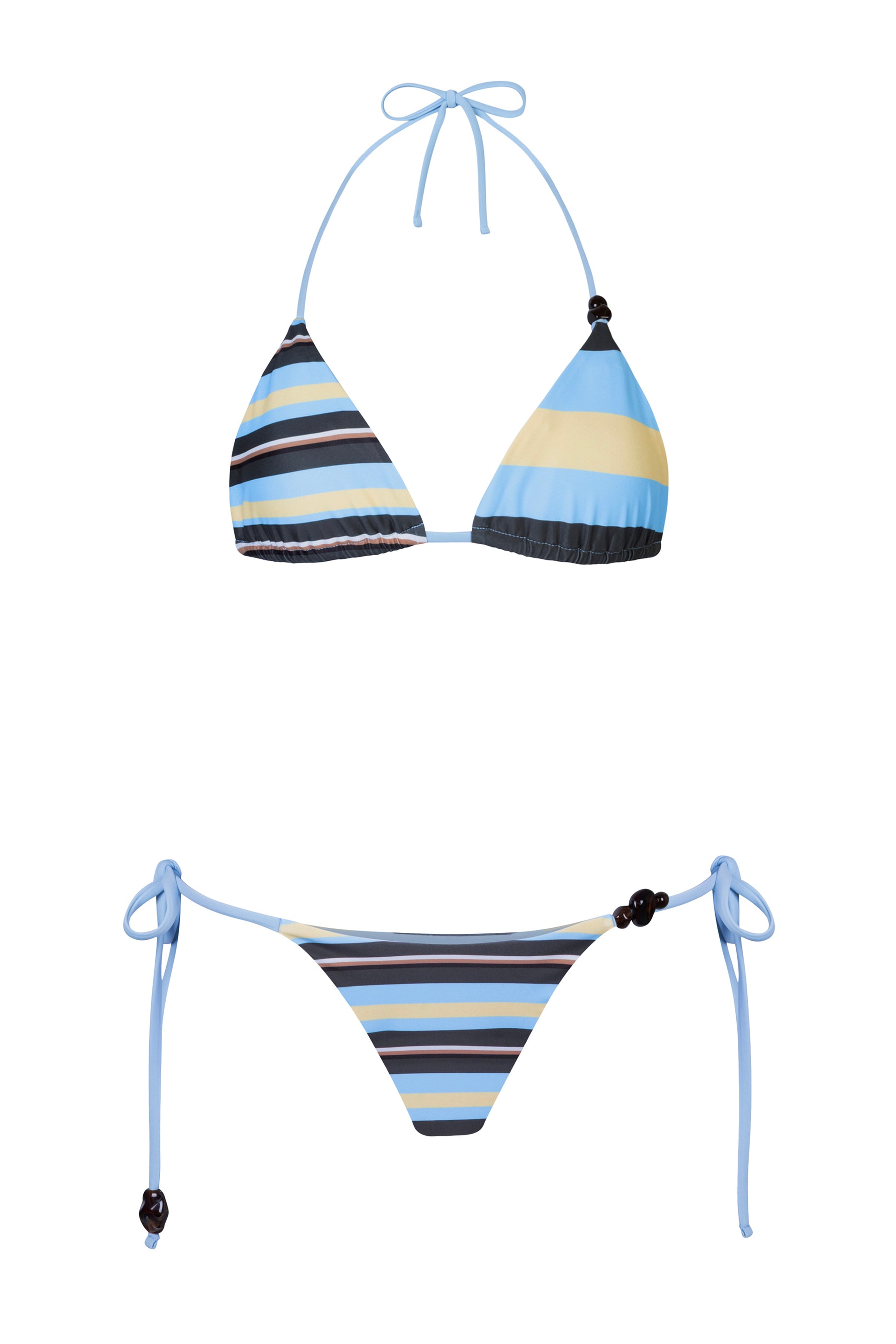 Sol Stripe Bikini Top