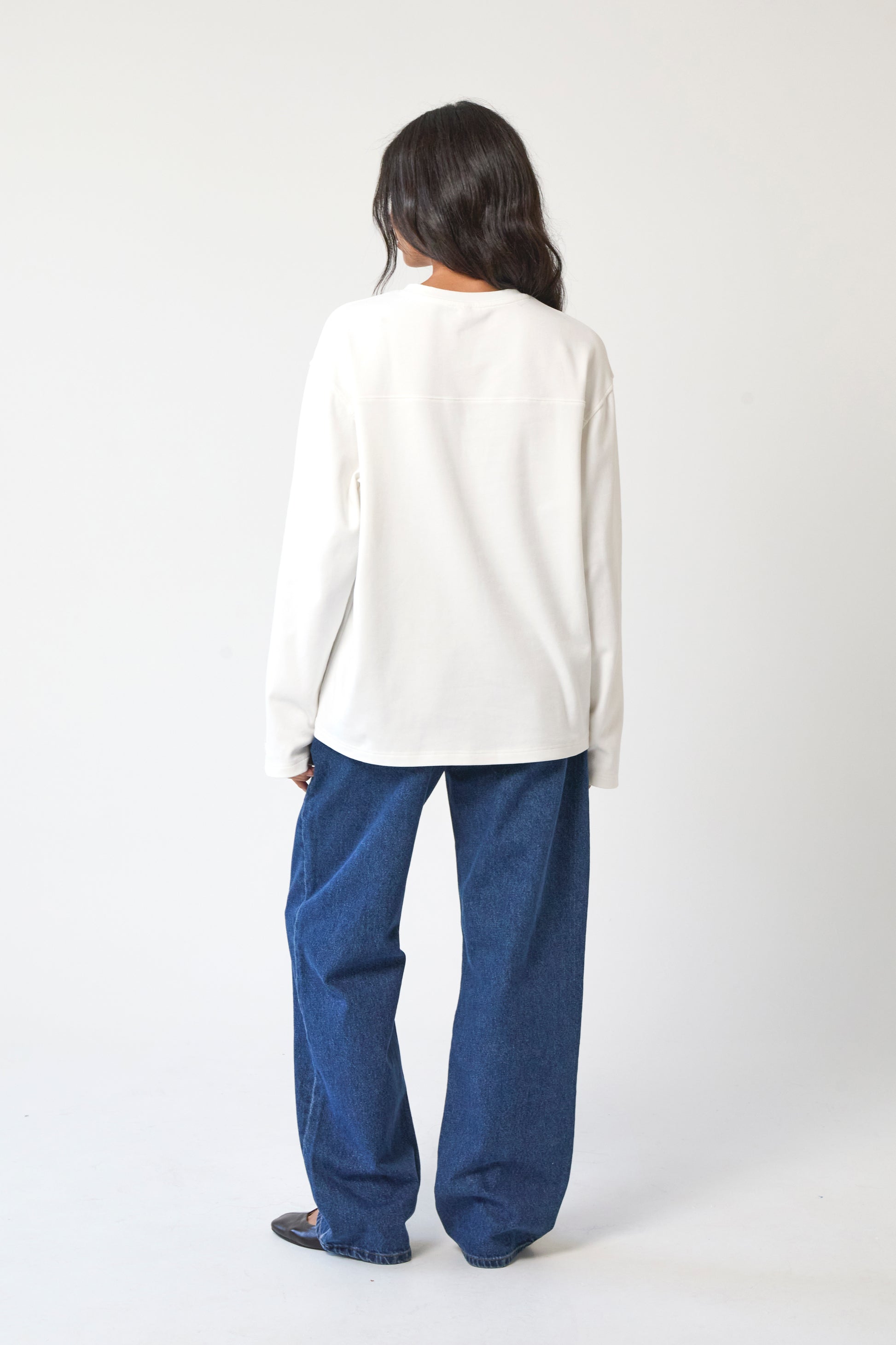 Rocka White Long Sleeve Tee