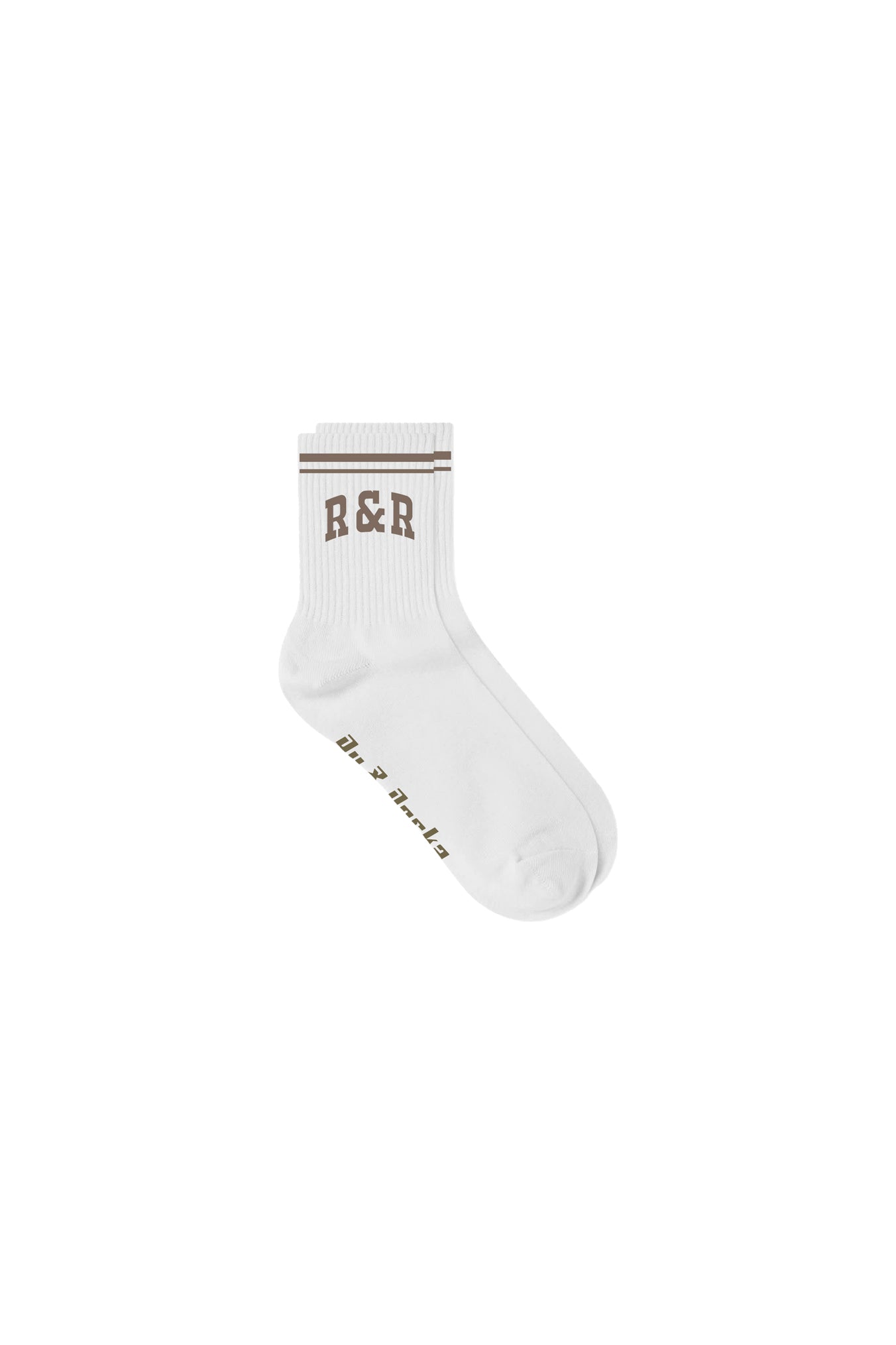 White Everyday Socks – Ru and Rocka