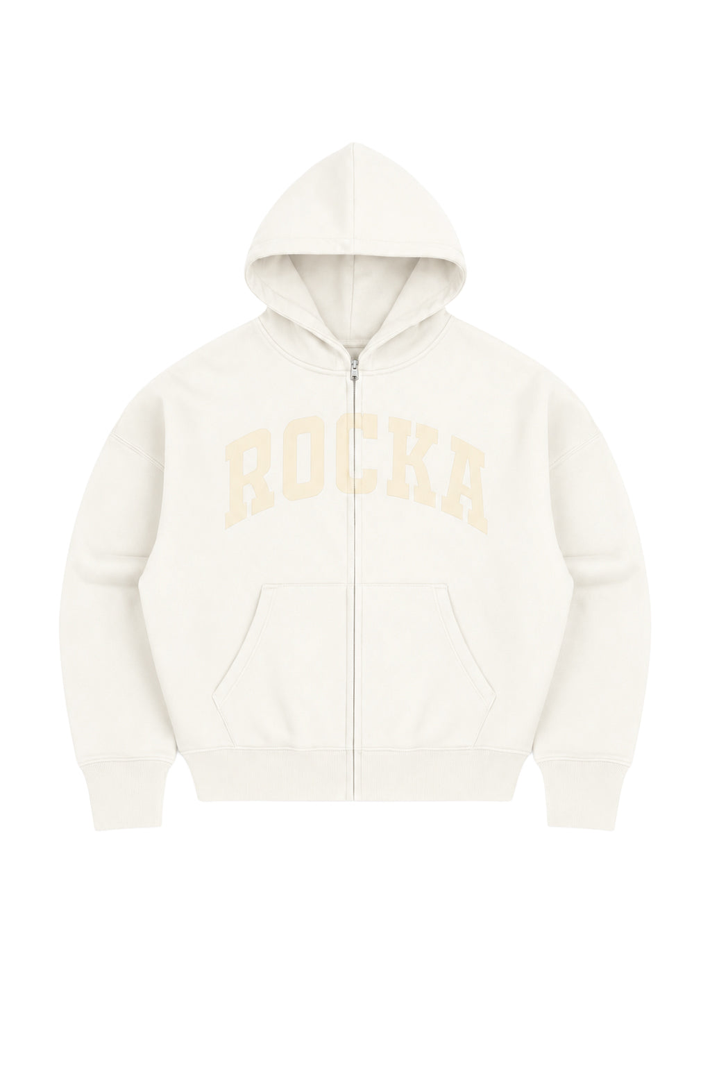 Off White Varsity Zip Hoodie