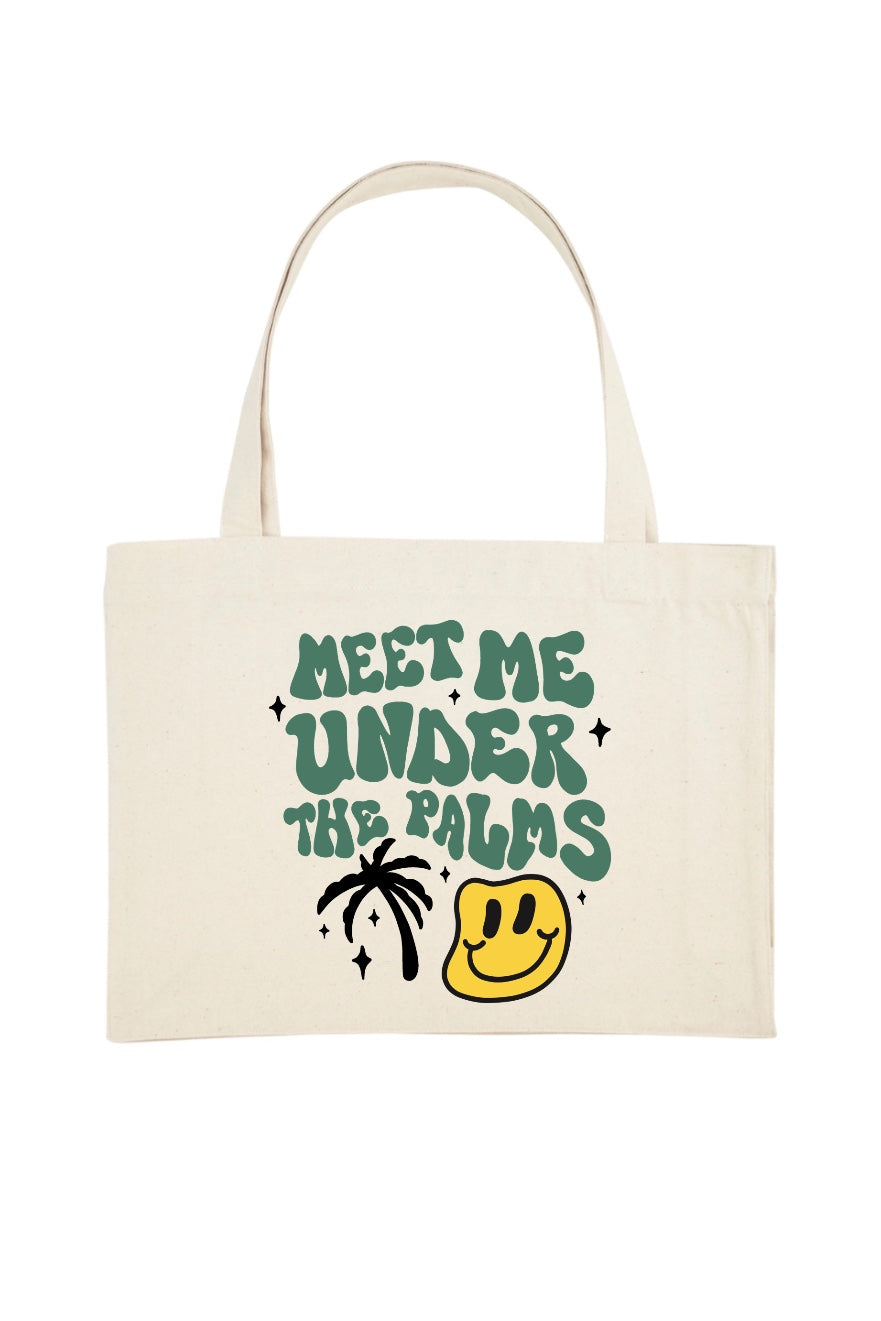Natural Under The Palms Tote Bag